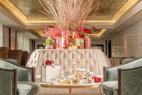 1. A Spring Festival Inspired Ritzy Afternoon Tea