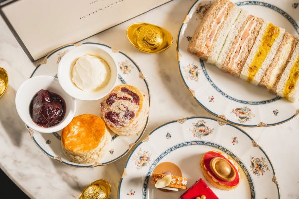 2. A Spring Festival Inspired Ritzy Afternoon Tea