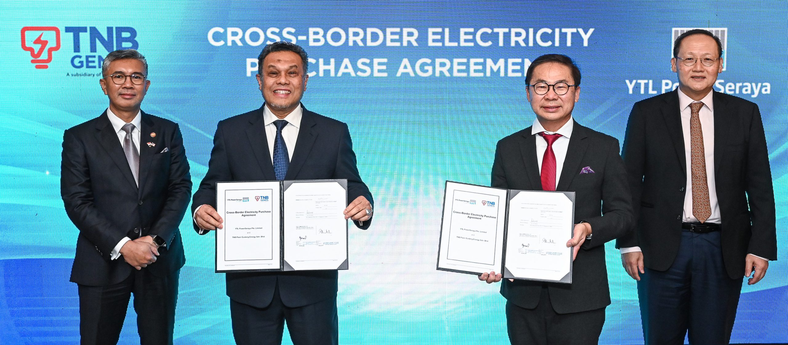 YTL PowerSeraya Makes History with First Commercial MY-SG Power Supply