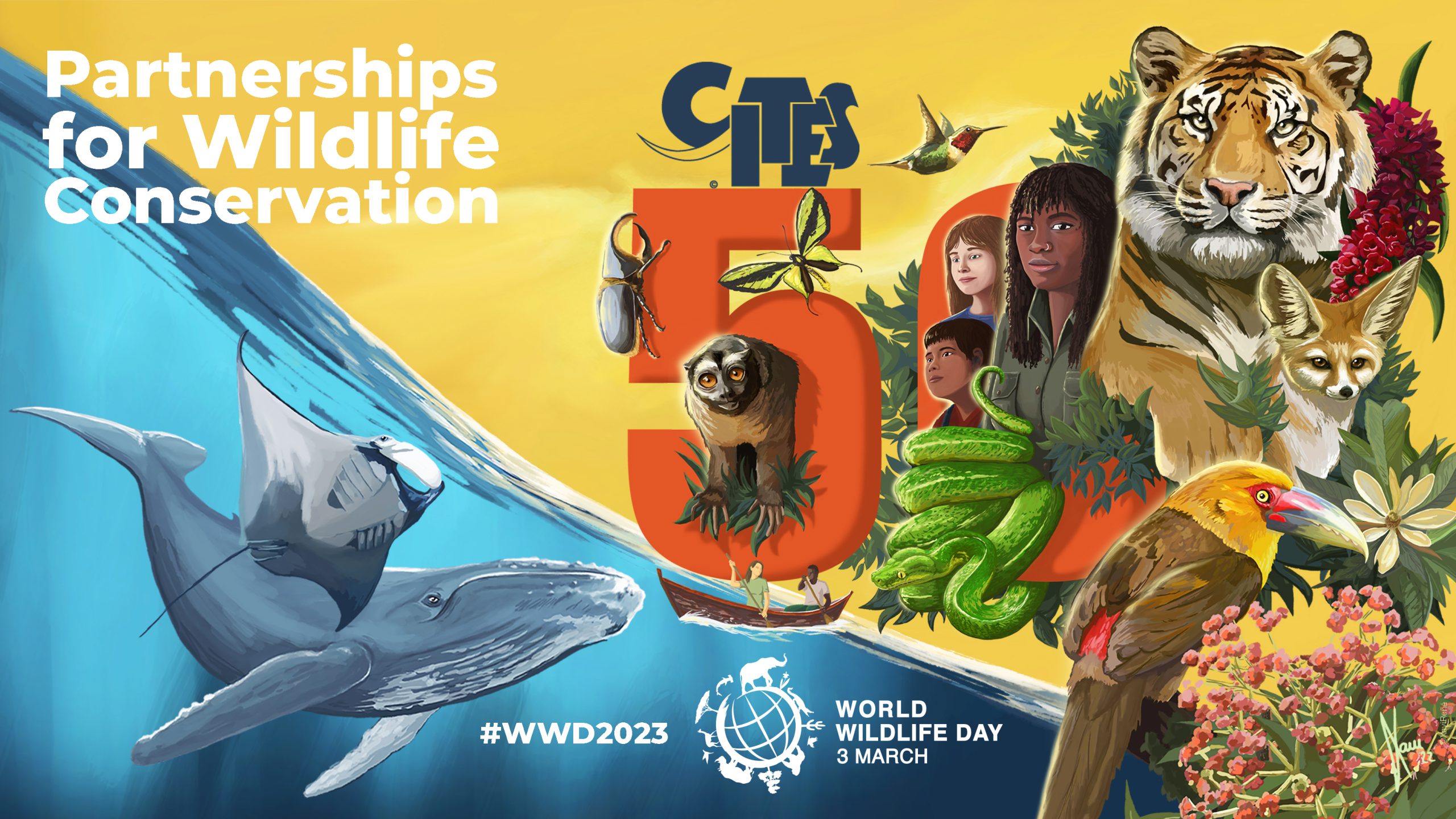 #BiggestHourForEarth x World Wildlife Day – FOR TRAINING PURPOSE